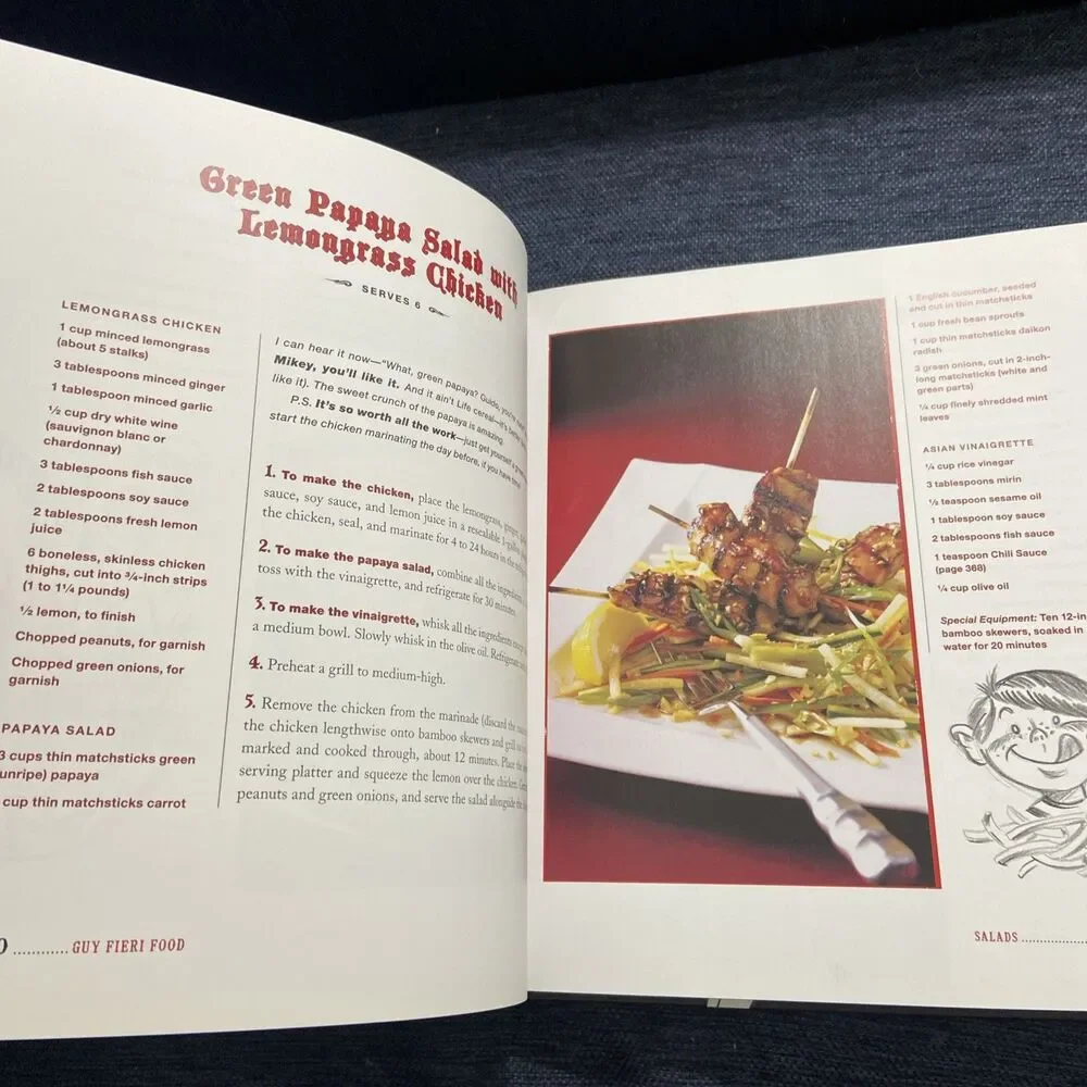 SIGNED Guy Fieri Food : Cookin' It, Livin' It, Lovin' It by Guy Fieri